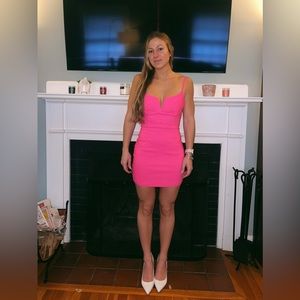 Small Pink Tobi Minidress